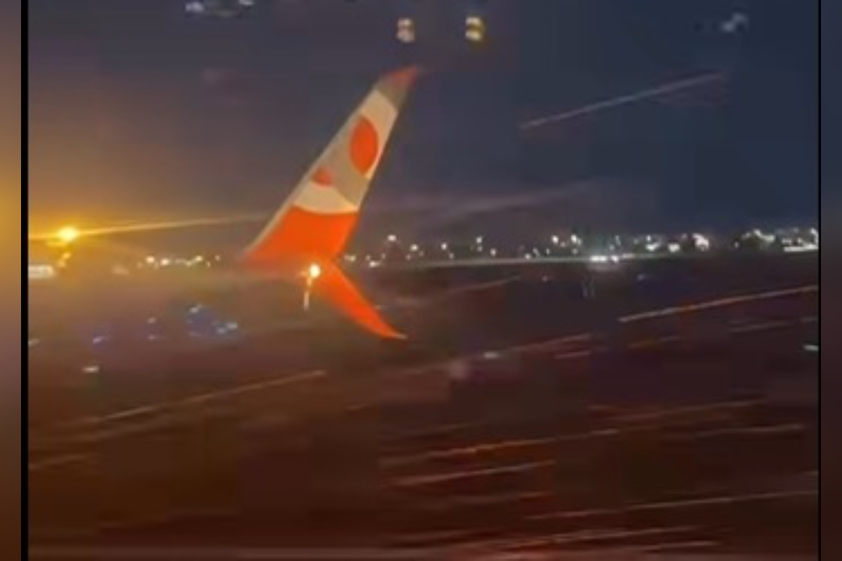 Avião sofre falha e fecha pista do Aeroporto de Goiânia após fogo em motor