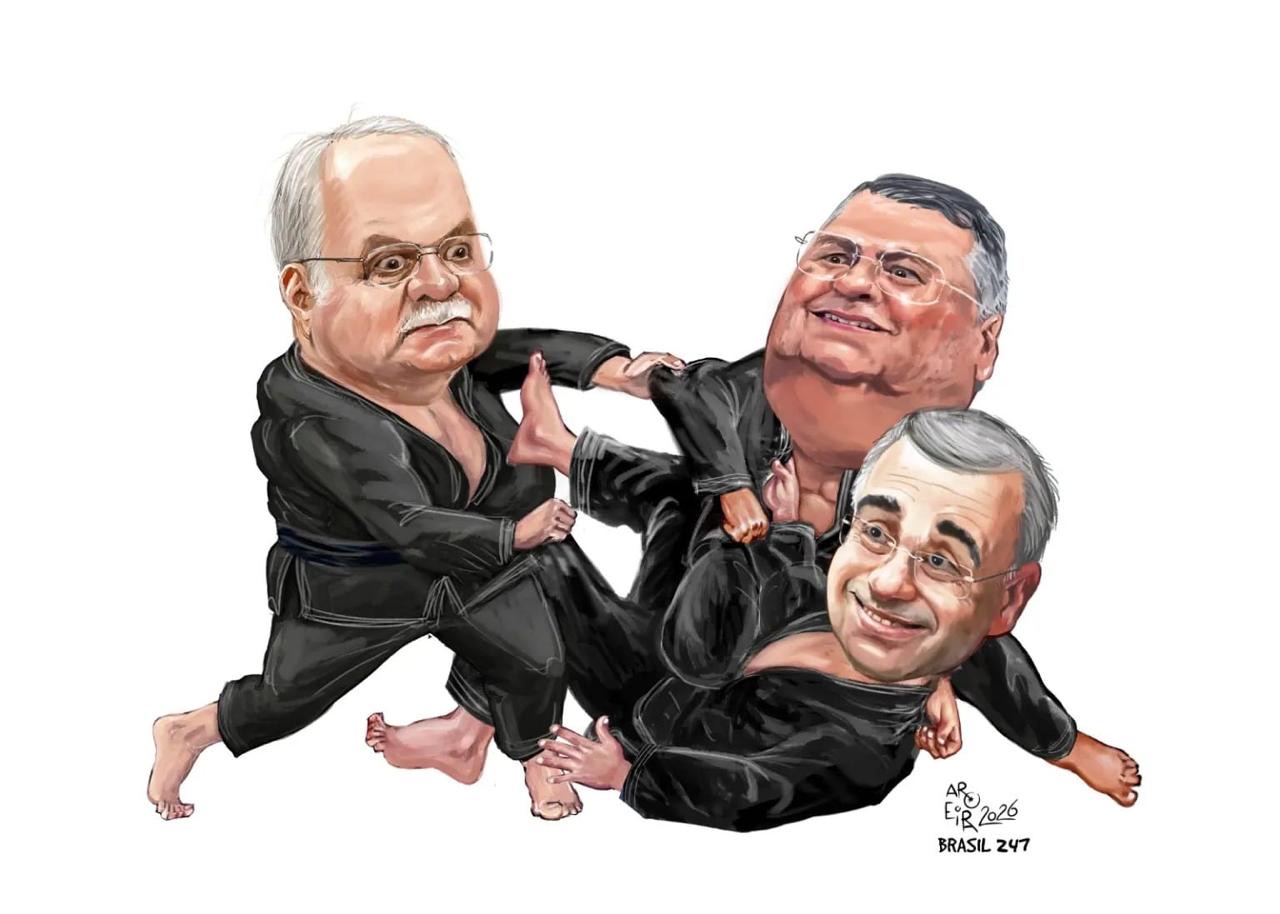 Aroeira lança nova charge política com sua visão crítica dos fatos