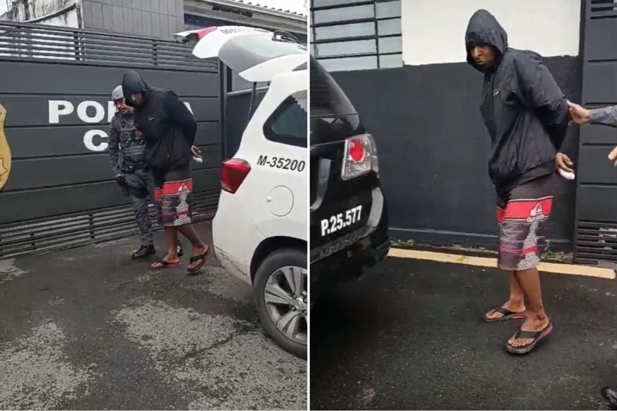 Homem é preso após esfaquear cachorro e ameaçar irmã em Itaquaquecetuba