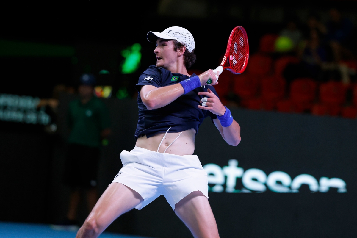Copa davis: joao fonseca vence estreia contra stricker no rio de janeiro