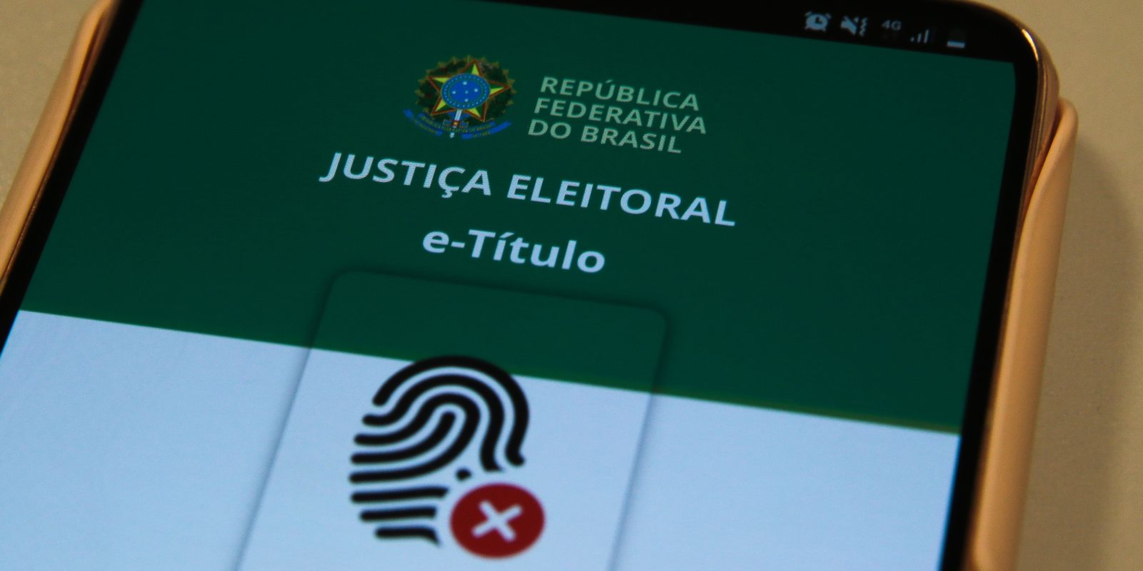 Eleitores poderão usar o e-Título para votação nas eleições de 2026