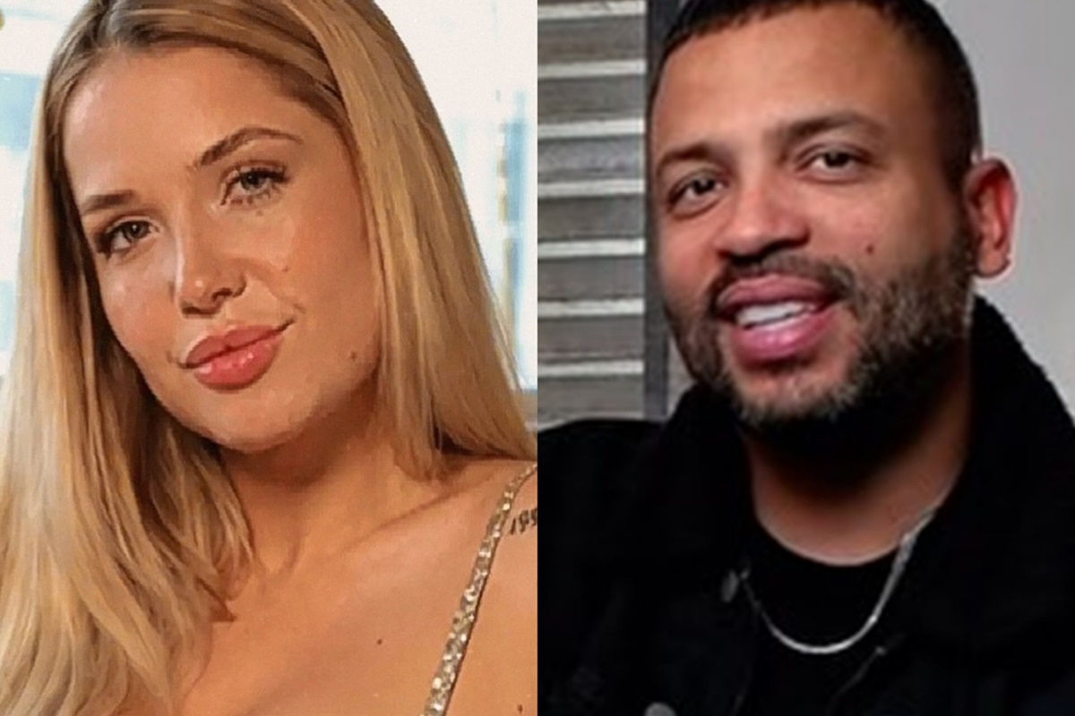 Projota e Larissa Ferrari têm noitada em hotel antes de show