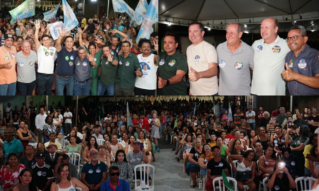 Luziânia recebe ato político com mais de mil pessoas no Parque Mingone II