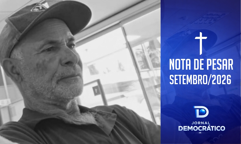 Nota de pesar pelo falecimento de Adeglides Ferreira Gomes em Luziânia