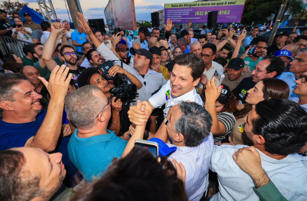 Pesquisa quaest aponta liderança isolada de daniel vilela em goiás