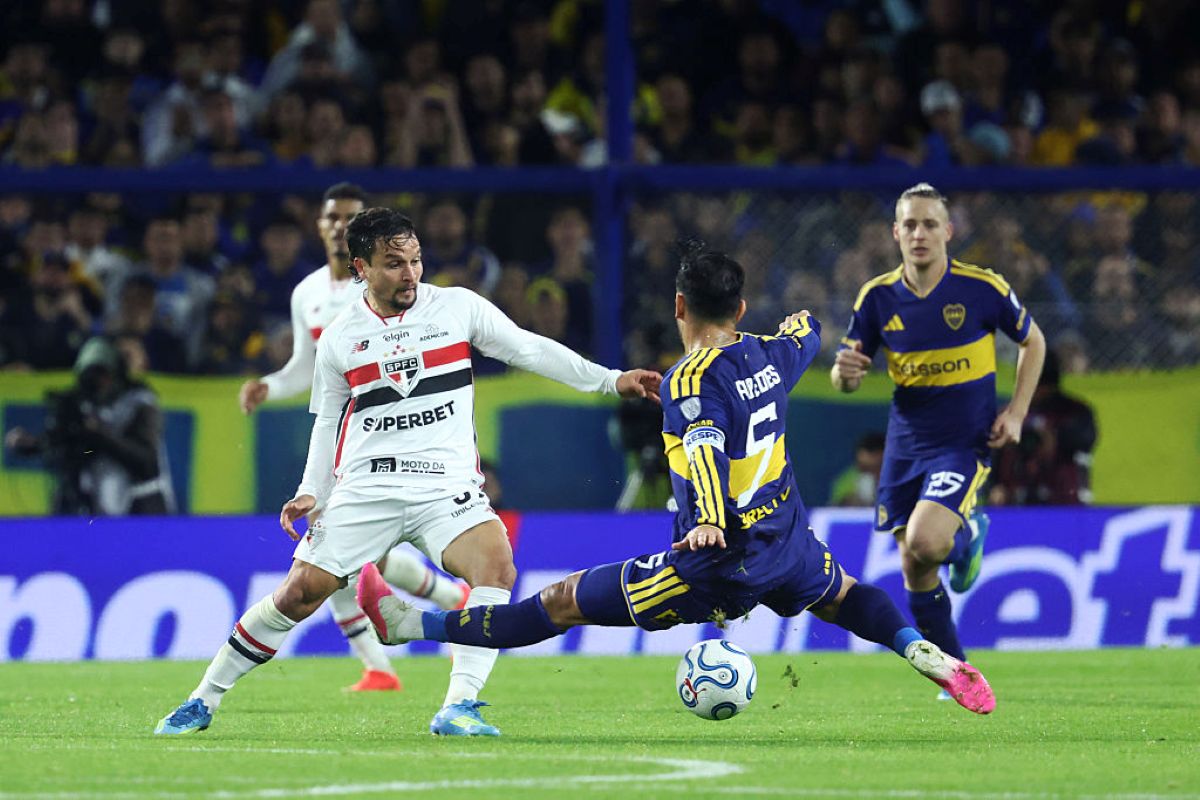 Boca Juniors derrota o São Paulo por 1 x 0 na Bombonera pela Sul-Americana