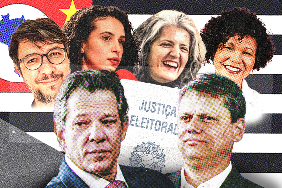 Confira a agenda dos candidatos ao governo de SP nesta segunda-feira