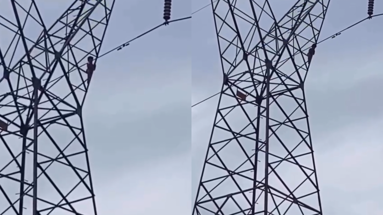 Resgate de criança em Ariquemes: menino escala torre de transmissão
