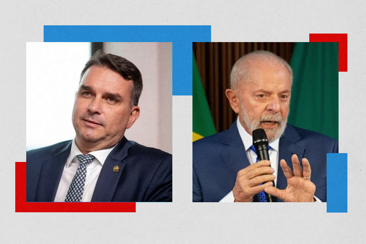 Flávio Bolsonaro lidera com 49,8% contra 47,6% de Lula no segundo turno