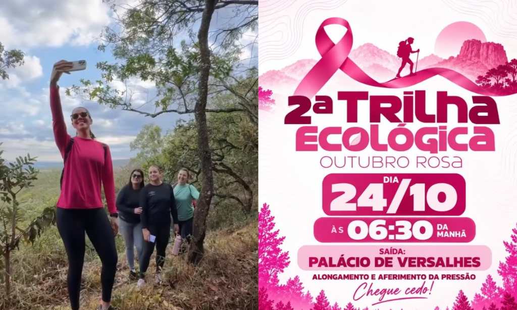 Luziânia promove 2ª trilha ecológica do Outubro Rosa neste sábado