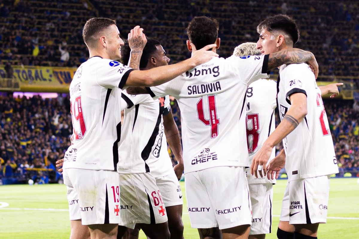 Vasco está escalado com uma alteração para enfrentar o Boca Juniors