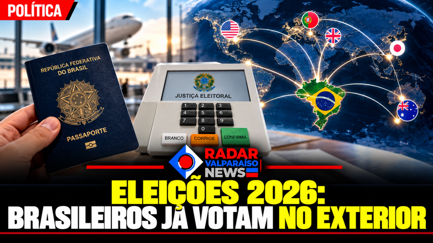 Eleições 2026: votação no exterior indica disputa acirrada entre Lula e Flávio