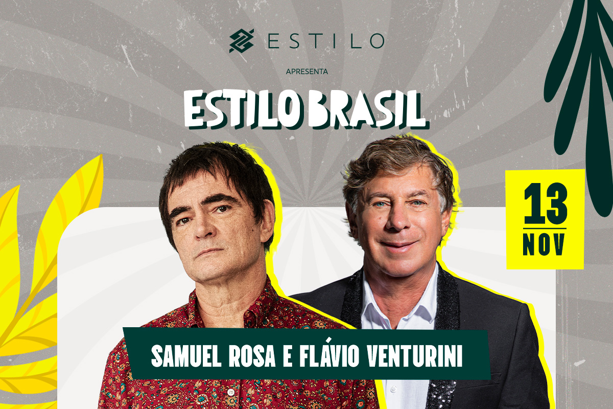 Flávio Venturini e Samuel Rosa agitam o festival Estilo Brasil em Brasília