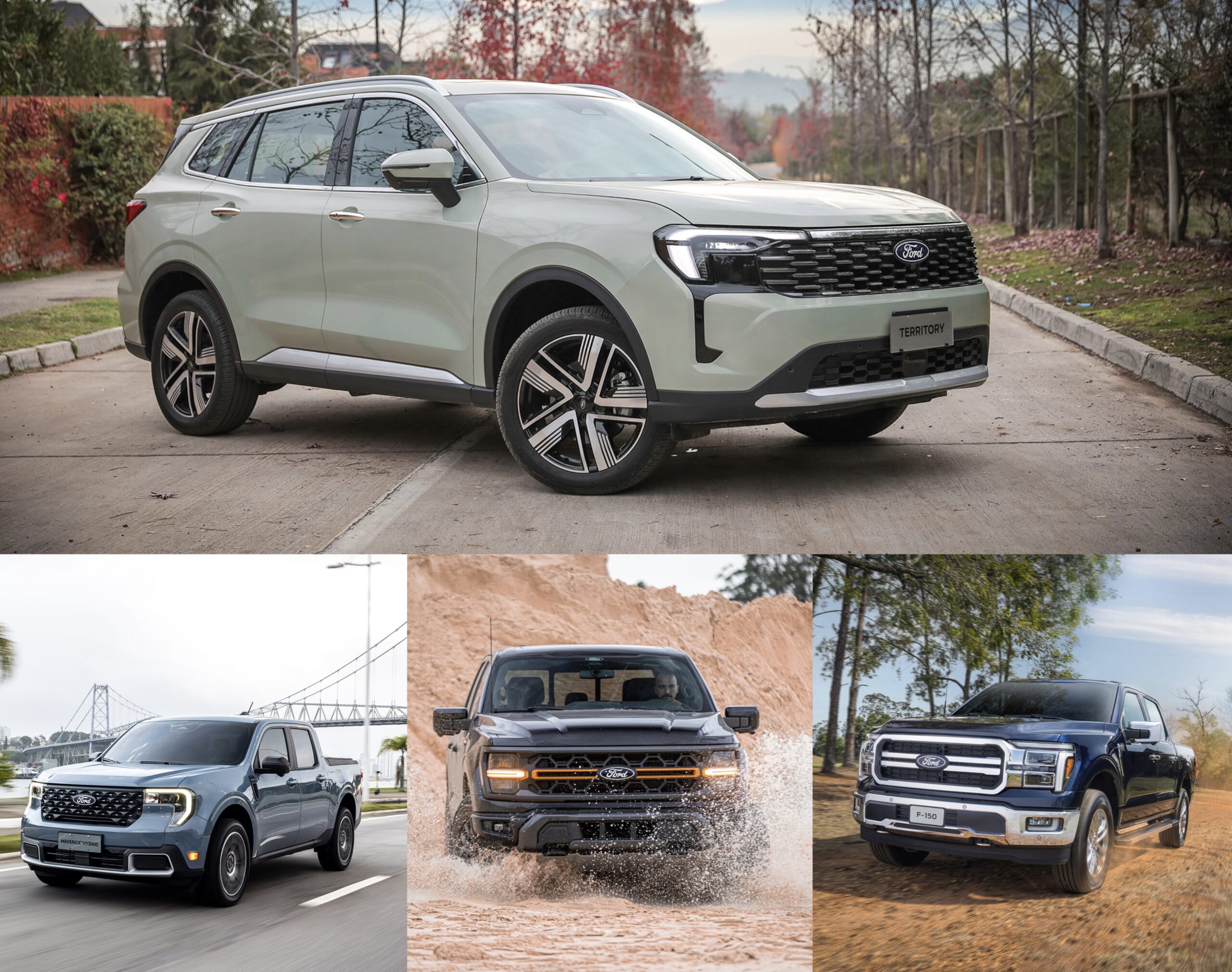 Novos preços dos carros da Ford deixam SUVs e picapes mais baratos no país