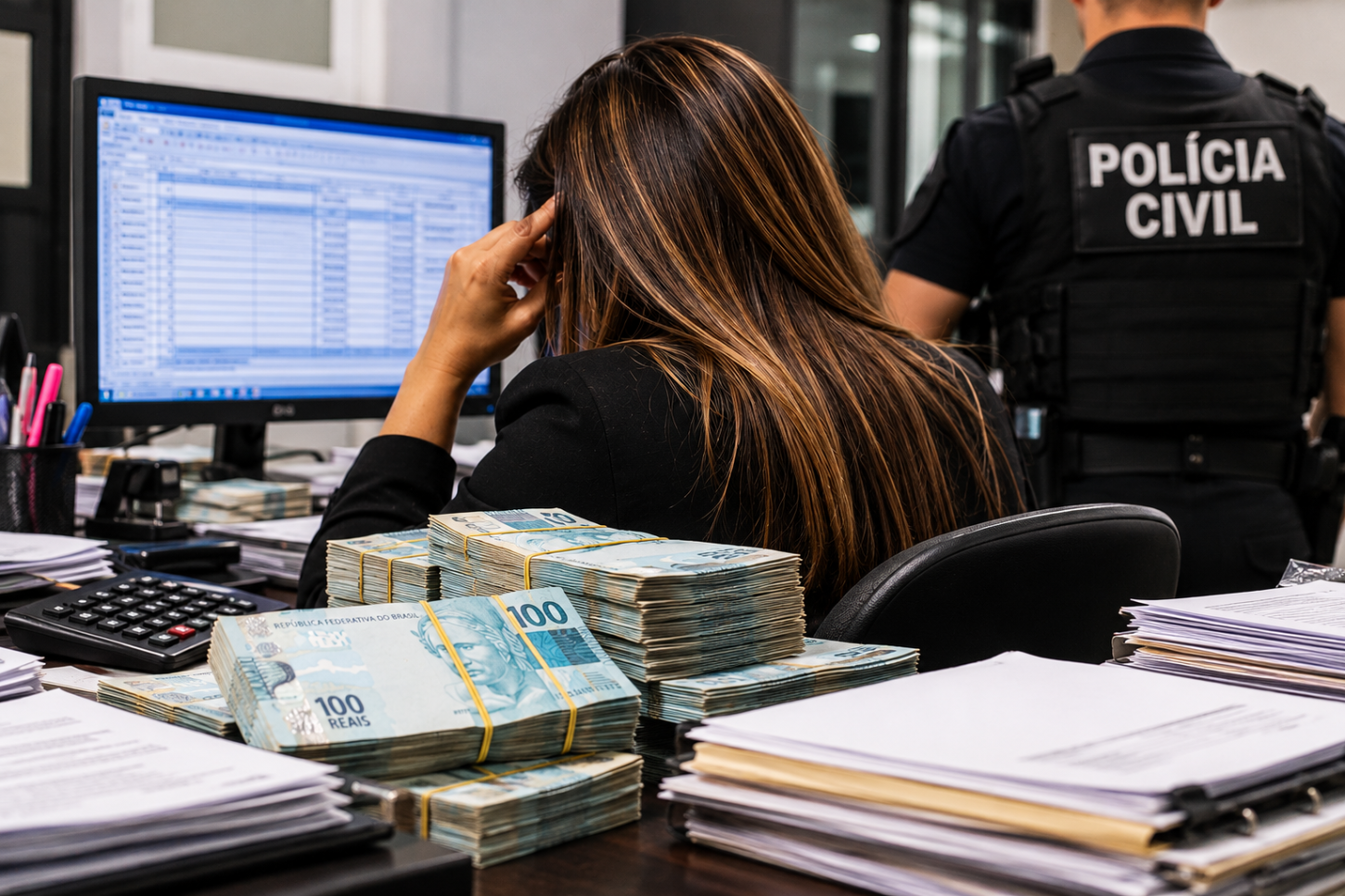 Funcionária é presa por suspeita de fraude em Goiânia de R$ 1,48 milhão