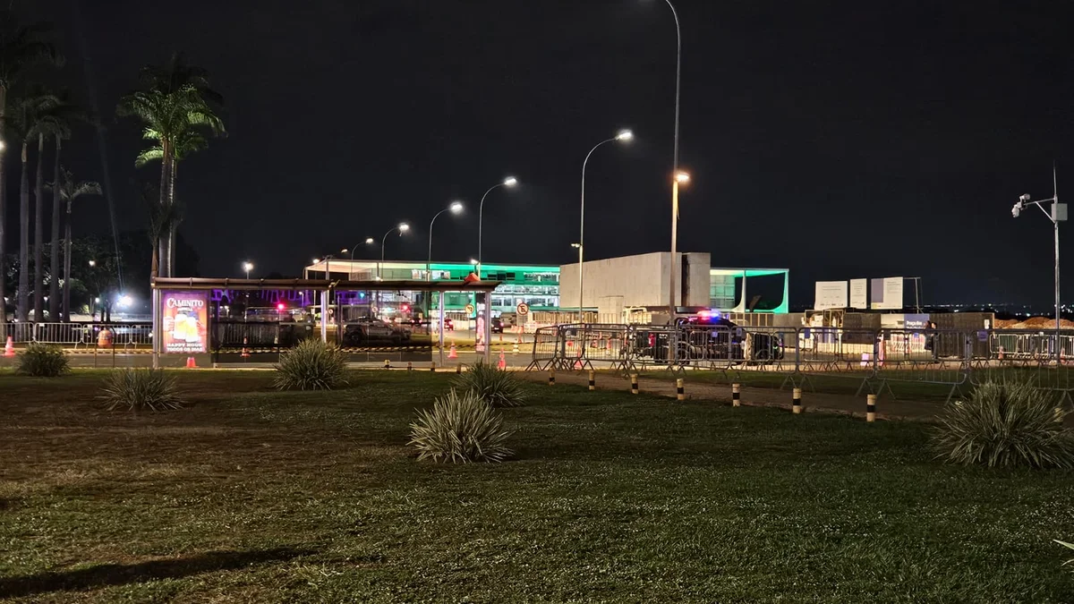 Suspeito é preso e esquadrão antibombas reforça a segurança no STF após ameaça