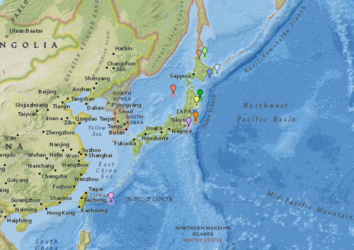 Falha no Japão dispara falso alerta de terremoto de magnitude 9,9
