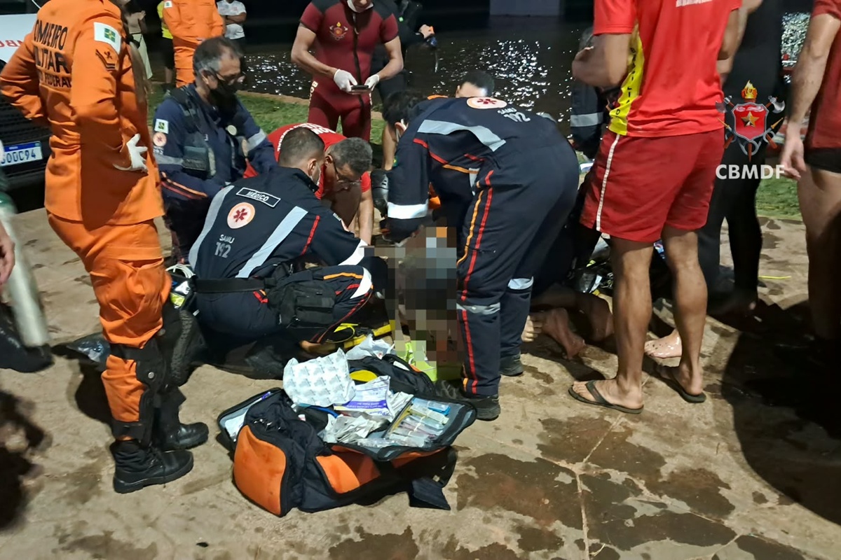 Jovem de 20 anos morre após afogamento no Lago Paranoá