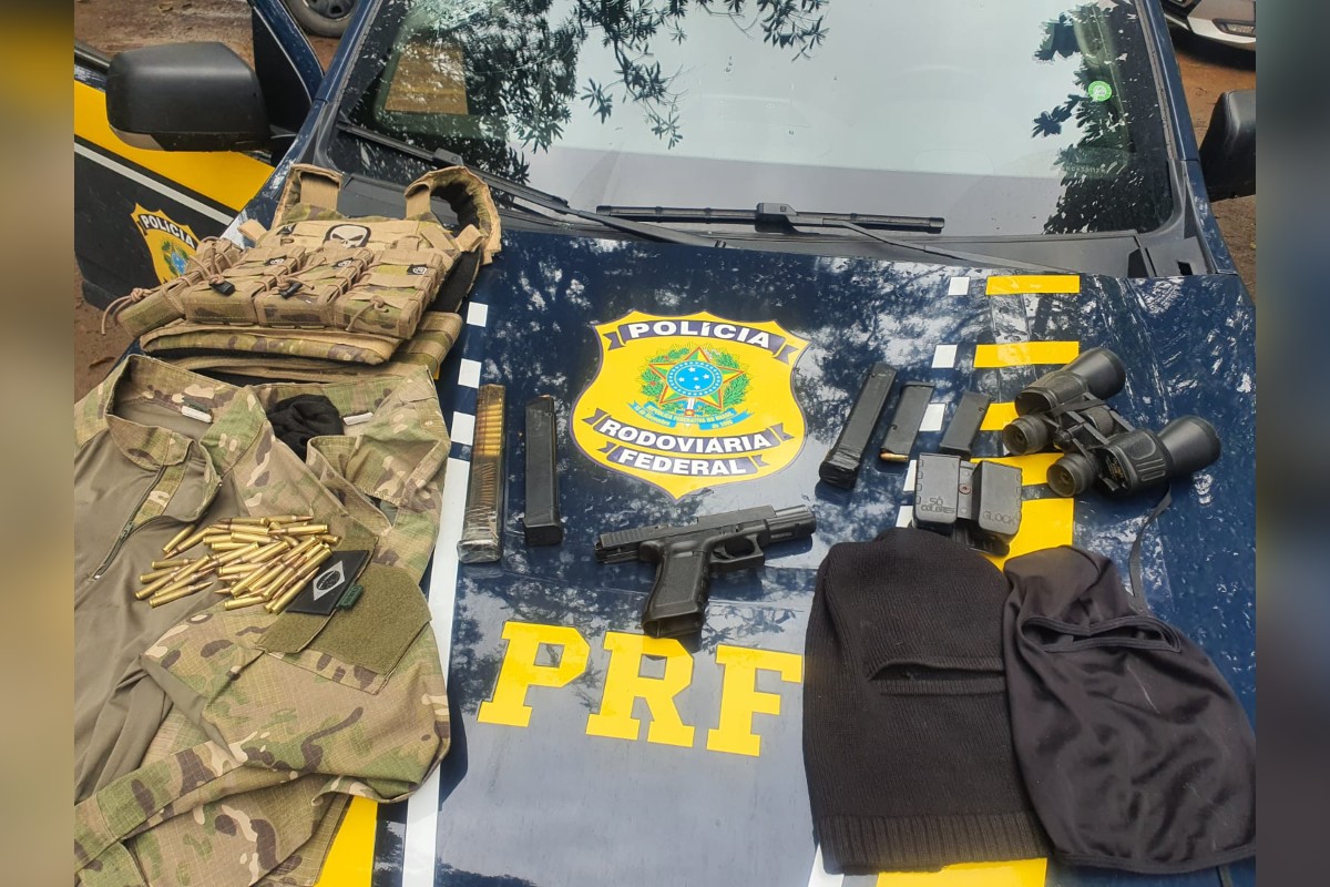 Líder do Comando Vermelho é preso pela PRF após troca de tiros