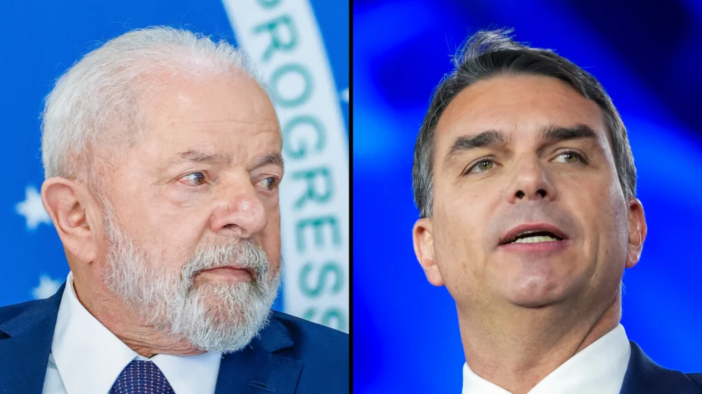 Lula lidera nova pesquisa eleitoral com 43% contra 39% de Flávio Bolsonaro