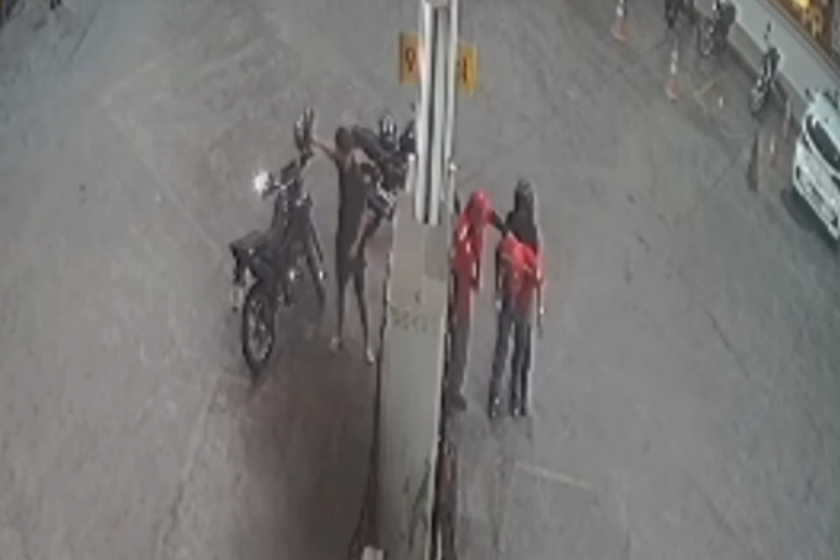 Motociclista realiza Manobra de Heimlich e salva frentista no Ceará