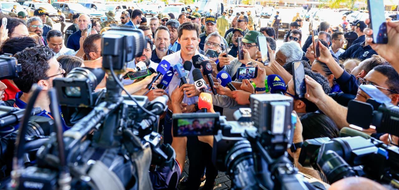 Daniel Vilela lança operação de segurança pública em Anápolis