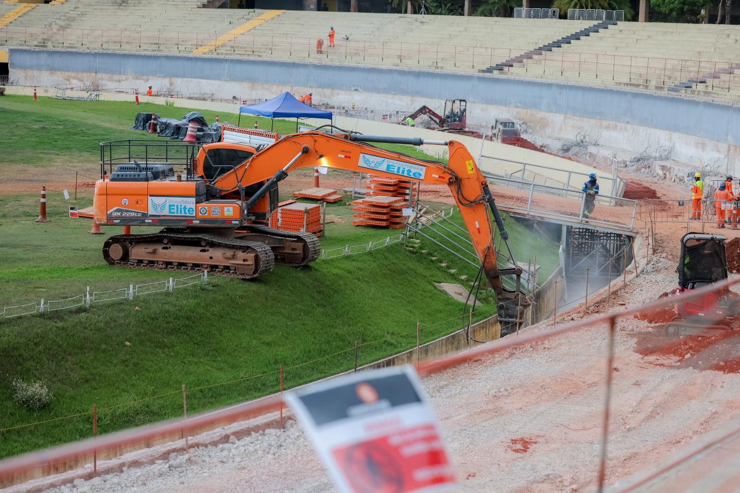Obras no Serra Dourada avançam em Goiânia rumo a 2028