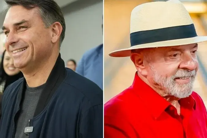 Pesquisa CNT/MDA mostra Flávio Bolsonaro com 46,8% e Lula com 45,9%