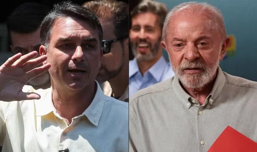 Pesquisa Datafolha aponta Flávio Bolsonaro com 47% e Lula com 45%