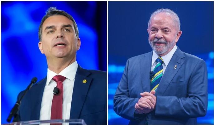 Pesquisa eleitoral mostra Flávio Bolsonaro com 48% e Lula com 46%