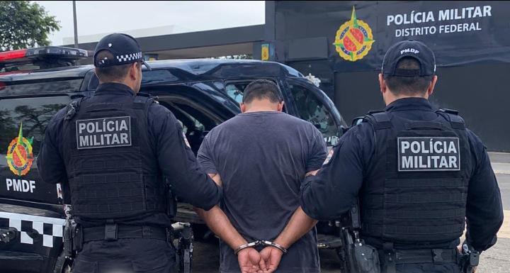 PMDF recaptura foragido condenado por latrocínio de padre no Distrito Federal