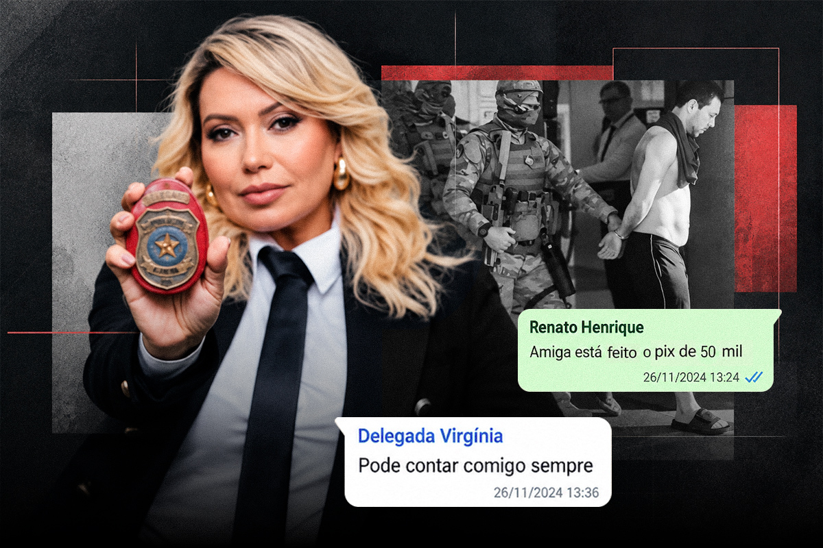 Prints expõem relação íntima entre delegada e chefe do PCC