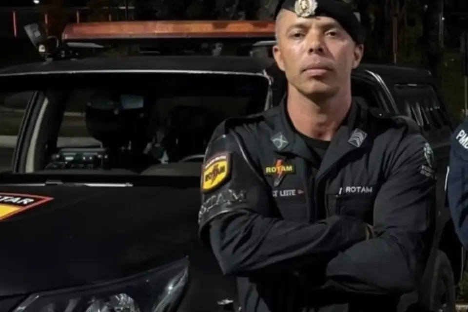 Sargento da rotam morre após capotamento de viatura em rodovia de goiás
