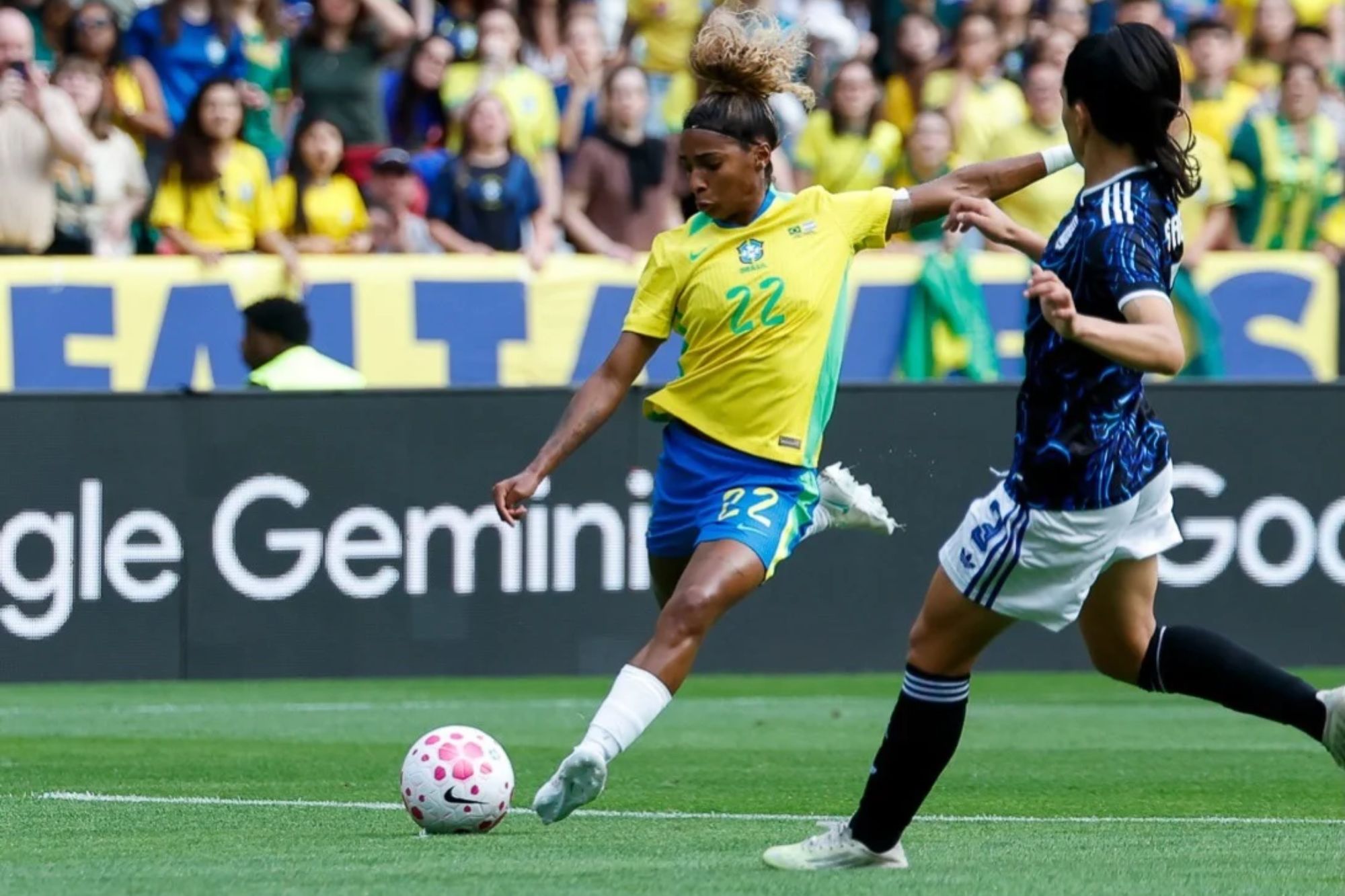 Seleção brasileira feminina vence argentina em amistoso disputado no Beira-Rio