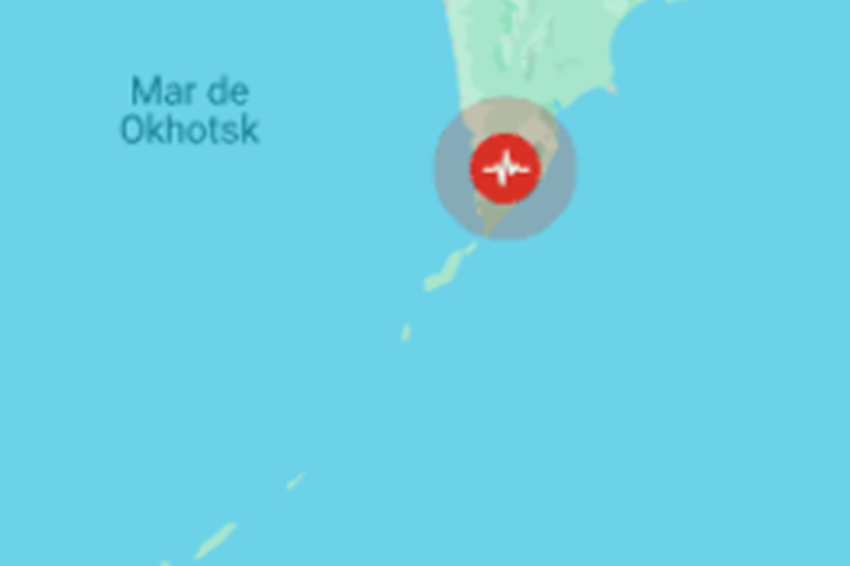 Terremoto de magnitude 6,9 atinge a península de Kamchatka na Rússia
