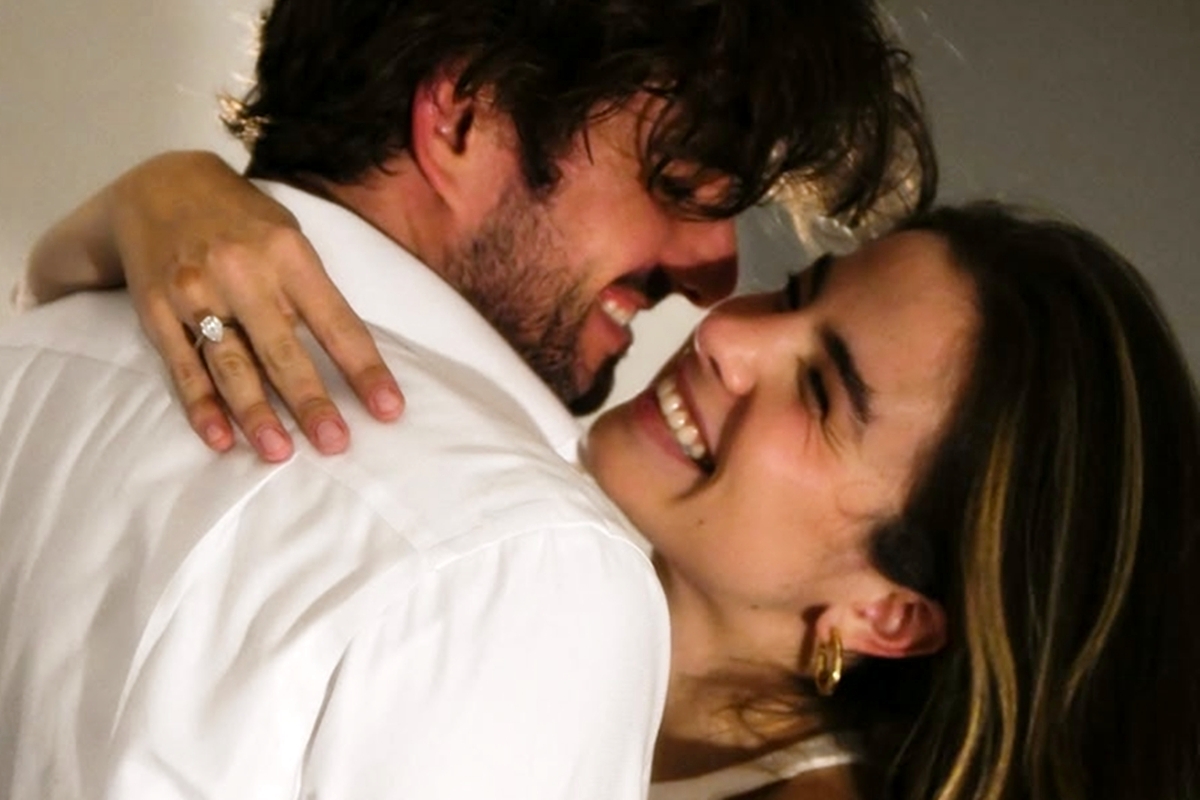 Giulia Be e Conor Kennedy iniciam casamento de três dias no Rio de Janeiro