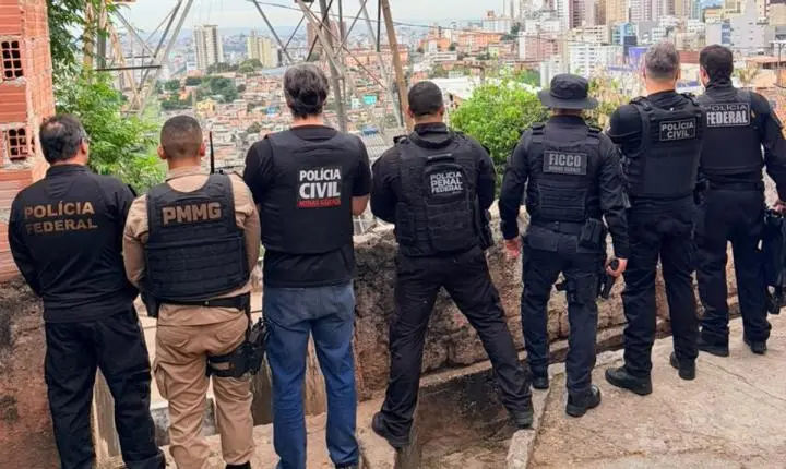 Operação Abençoado combate facção criminosa em Belo Horizonte