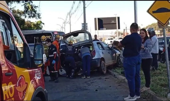 Acidente em Valparaíso deixa empresário e outros feridos