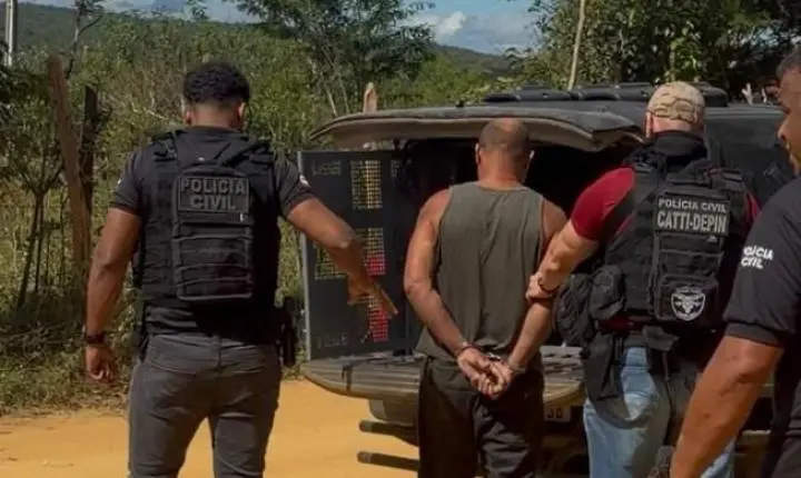 Suspeito de estuprar a própria filha em Luziânia é detido na Bahia