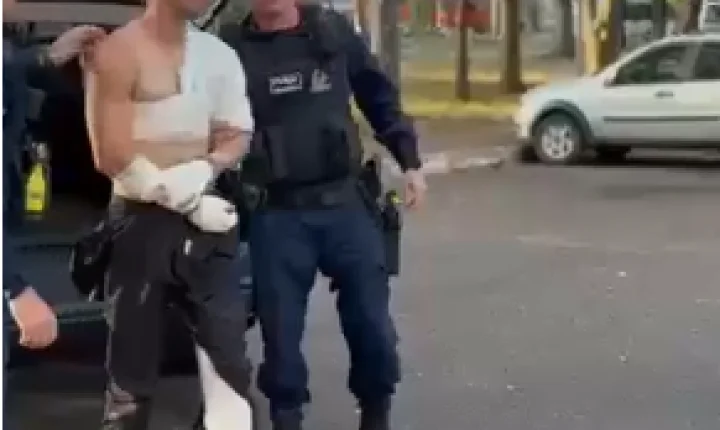 Tentativa de feminicídio no Distrito Federal termina com suspeito preso e ferido
