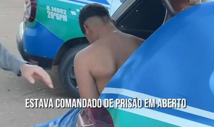 Foragido por tráfico de drogas no DF é preso em esconderijo em Valparaíso