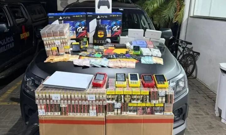 Suspeitos de golpes em Goiás e DF são detidos pela Rotam