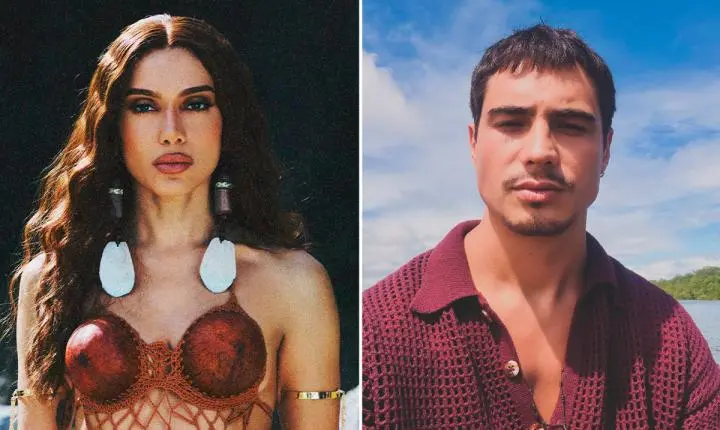 Anitta e Danilo Mesquita vivem romance e curtem show juntos