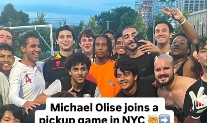 Destaque da França, Michael Olise surge jogando futebol amador em NY