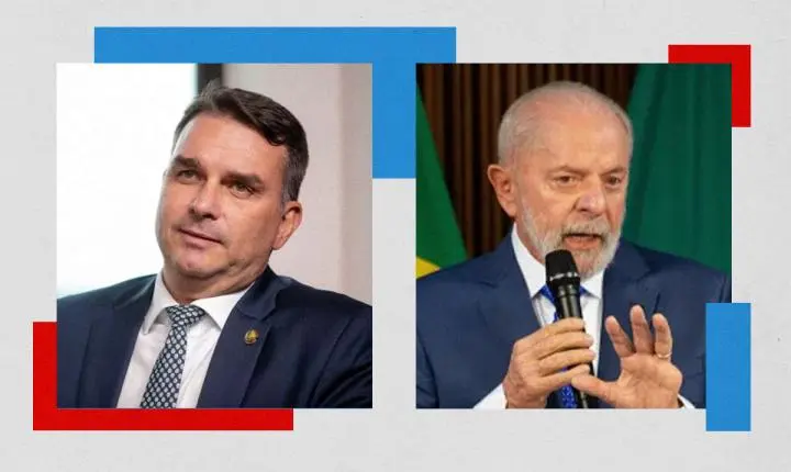 Flávio Bolsonaro lidera com 49,8% contra 47,6% de Lula no segundo turno