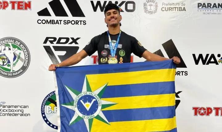 Augusto Sérgio conquista oitavo título brasileiro de kickboxing em Curitiba