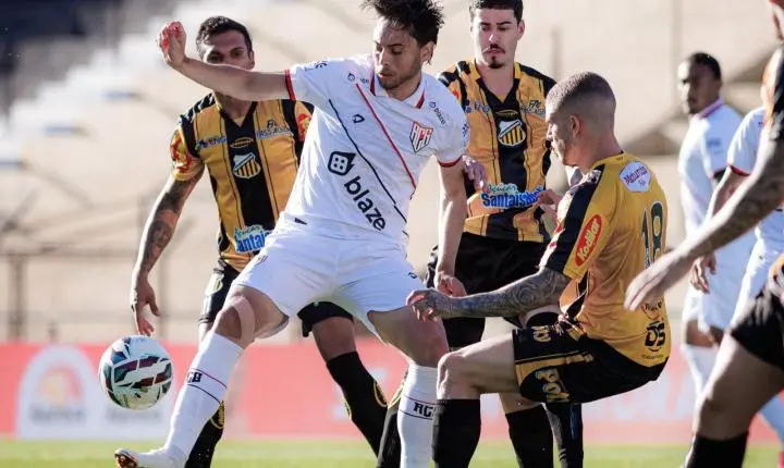 Novorizontino goleia Atlético-GO e alcança o topo da tabela da Série B