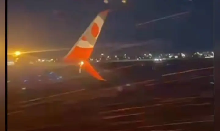 Avião sofre falha e fecha pista do Aeroporto de Goiânia após fogo em motor