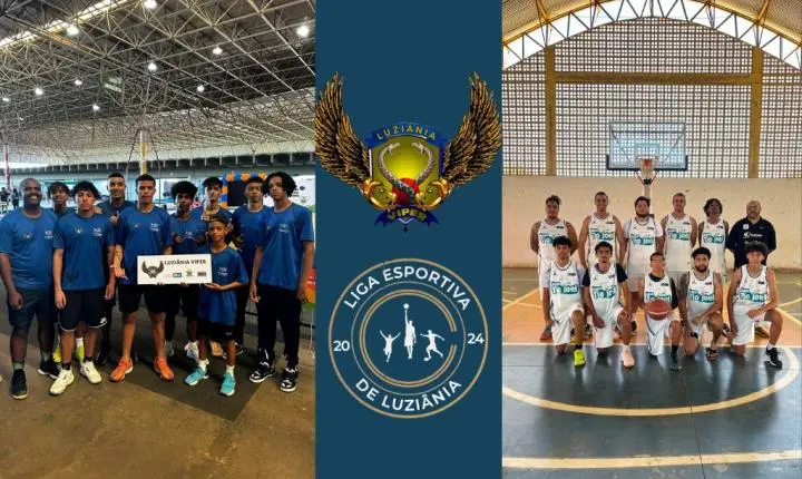 Basquete de Luziânia alcança marco histórico com duas equipes no Campeonato Brasiliense após anos de formação esportiva