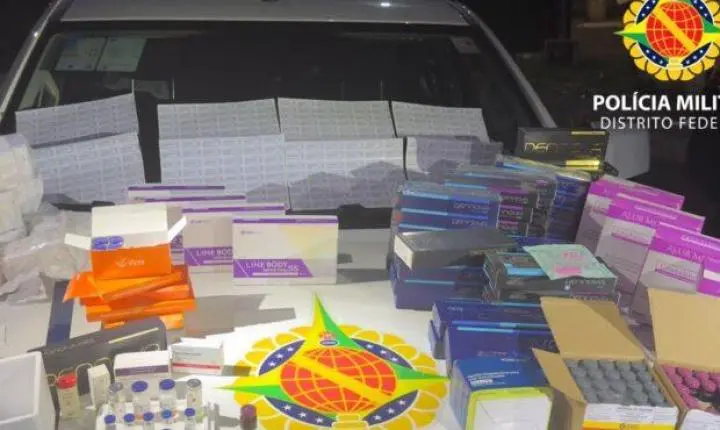 Falsificação de medicamentos e botox ilegal são apreendidos no DF
